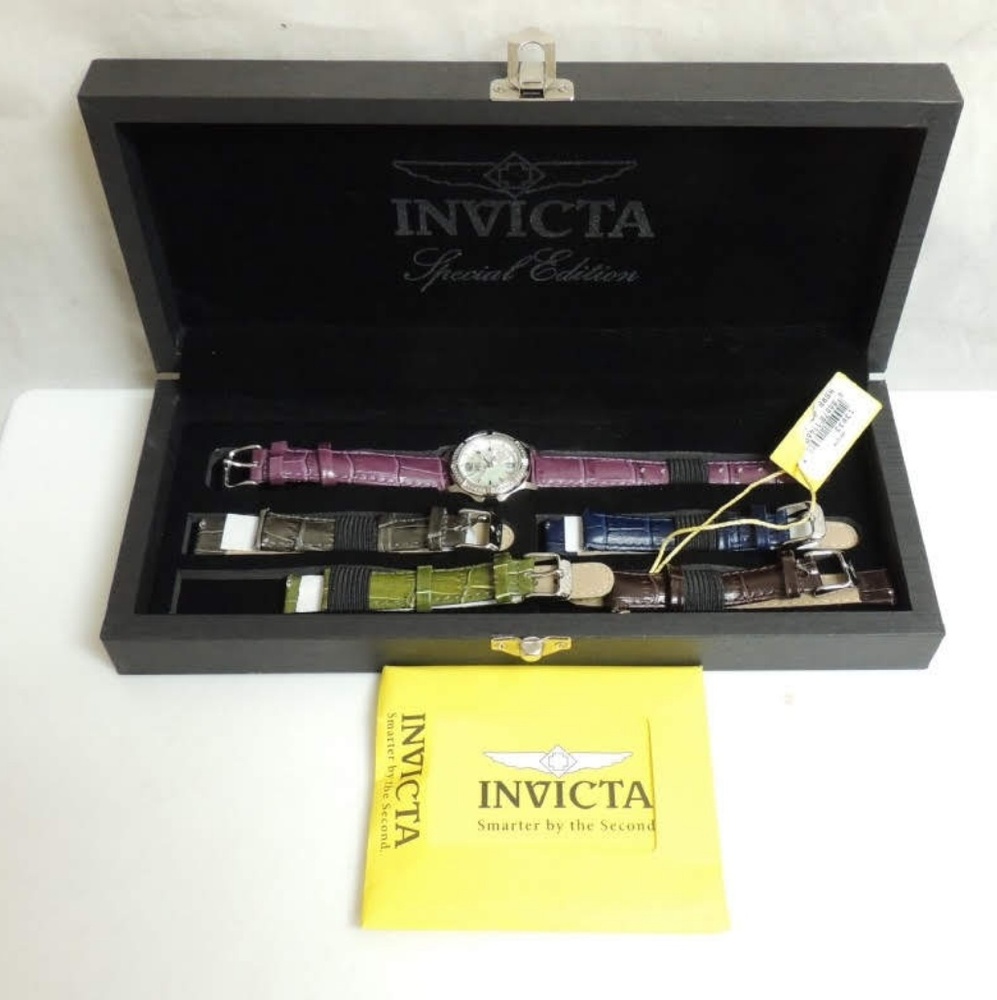 SPECS NEW Invicta Model 13833 Tritnite Night Glow